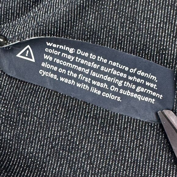 BYLT Everyday Pant 2.0 Mens Size 34 Gray Indigo Denim Stretch Premium Basics - Picture 14 of 15